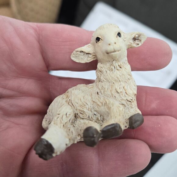 Creche De Noel 13 Piece Nativity Set Kirkland Hand Painted Christmas 915694 S1 - Picture 12 of 16